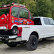 Image for article titled The 2021 Ford F-250 Lariat Tremor With A Ramp Kit Makes A Pretty Great Way To Haul A Changli Across The Country